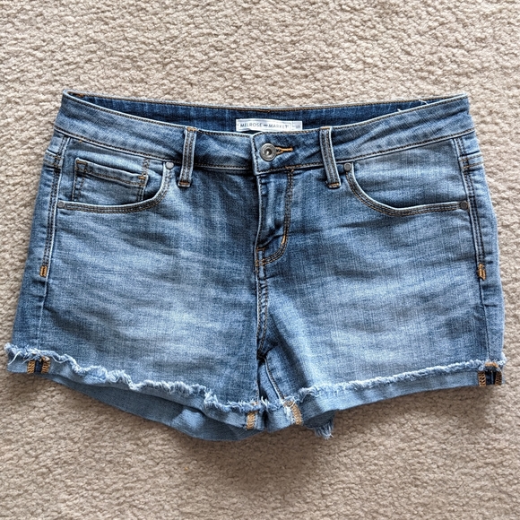 Melrose and Market Jean Shorts Size 25 - Picture 1 of 5